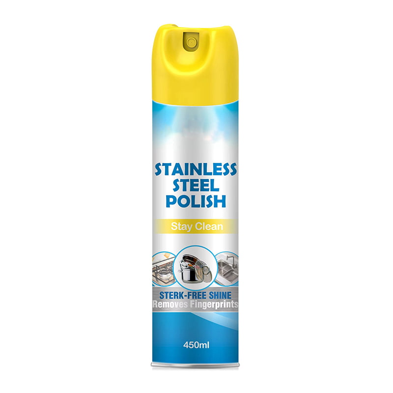 WHJJ-JJ08 Stainless Steel Cleaner & Polish Aerosol