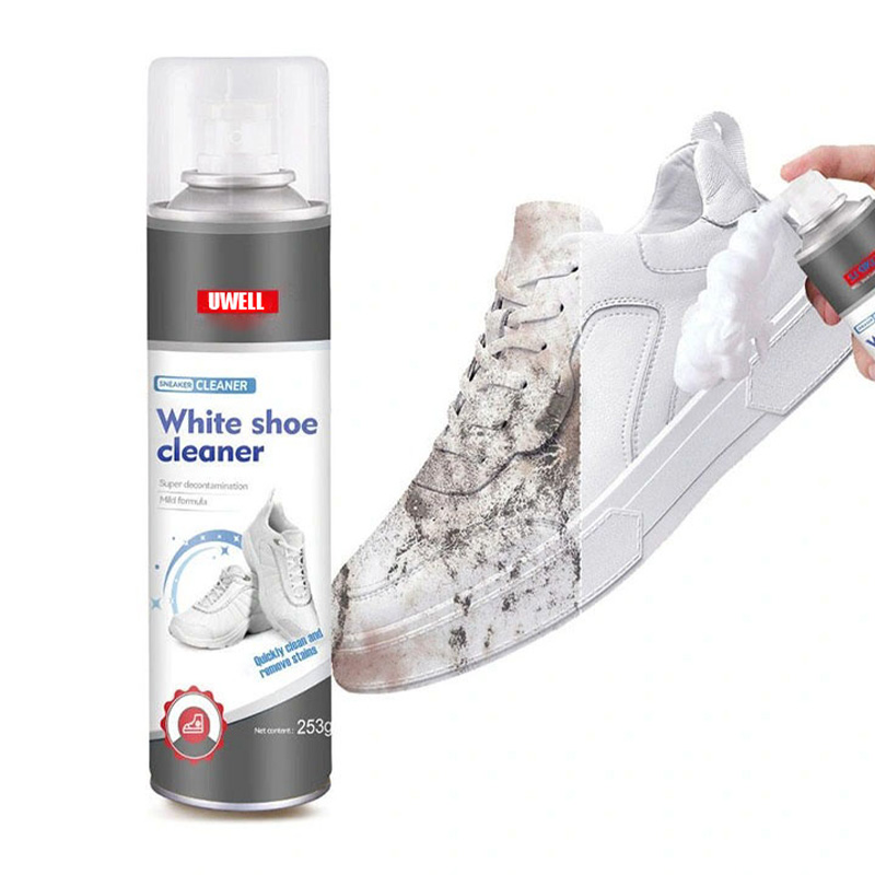 WHJJ-GH014 White Shoes Foam Aerosol Cleaner